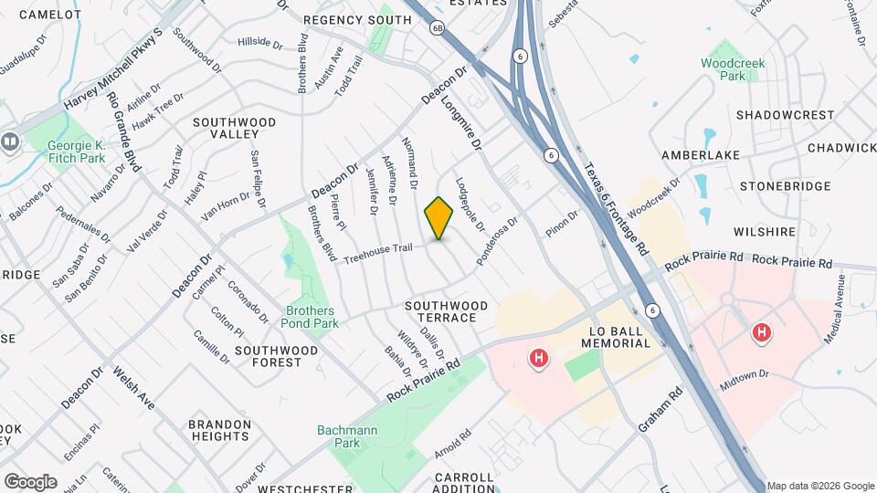 AUGUST PRE-LEASE! Spacious 3 Bedroom 2 Bathroom House on Corner Lot Map and Location Details