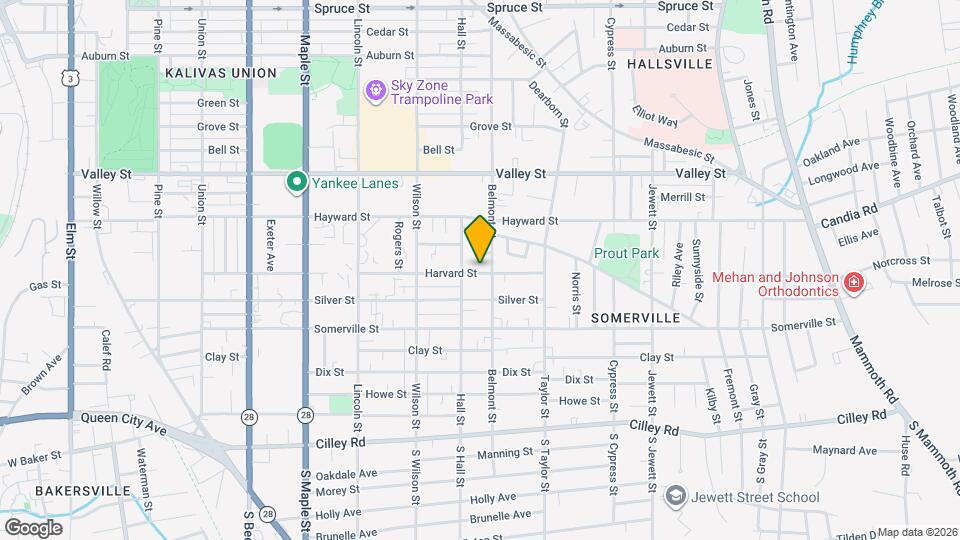 670 Harvard St Map and Location Details