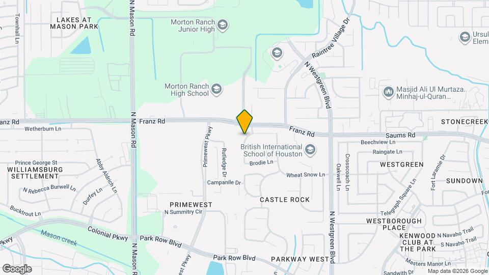 2403 Summers Glen Ct Map and Location Details