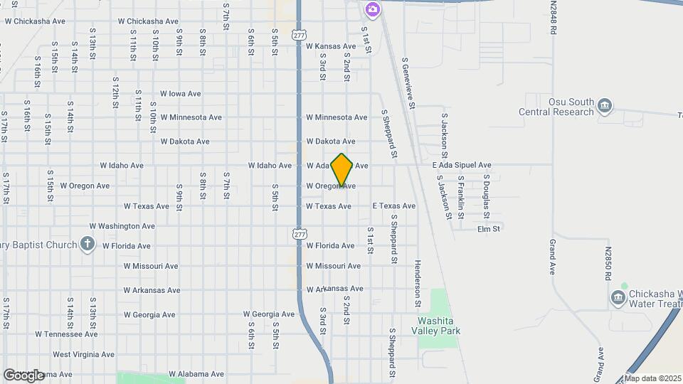 816 S 2nd St Map and Location Details