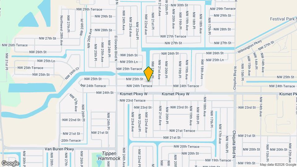 2123 NW 24th Terrace Mapa y Detalles de la Ubicación