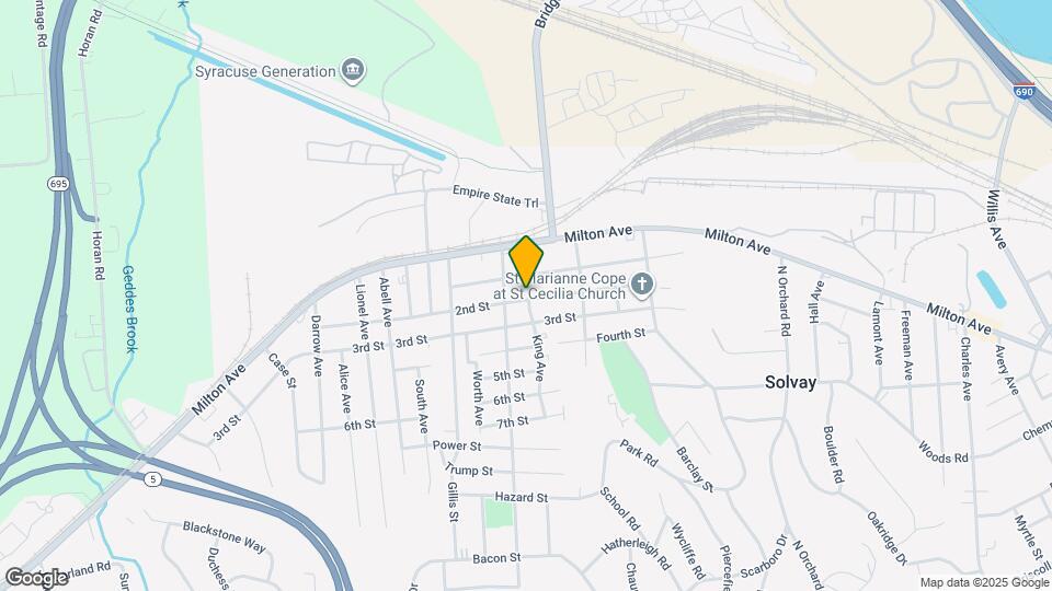 400 2nd St Map and Location Details