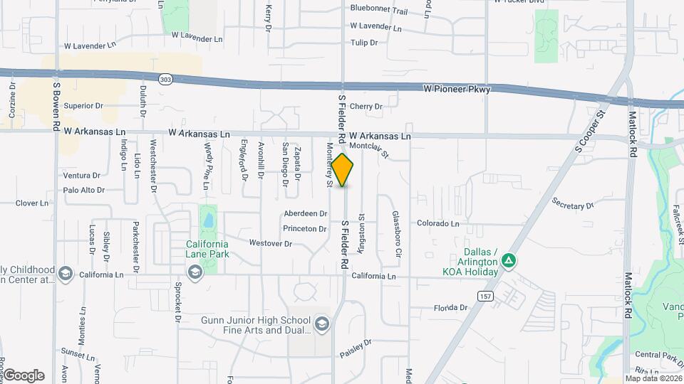 2504 S Fielder Rd Map and Location Details
