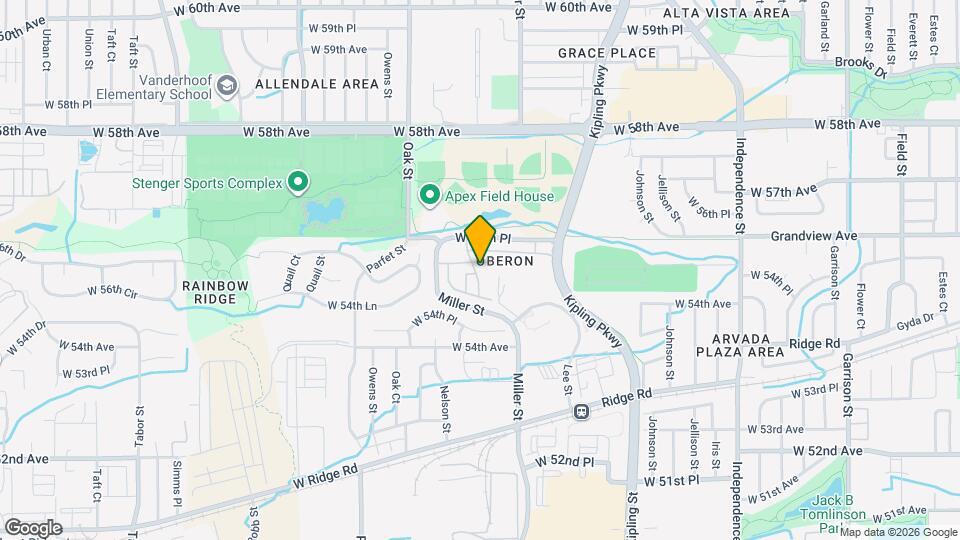 5544 Lewis St Map and Location Details