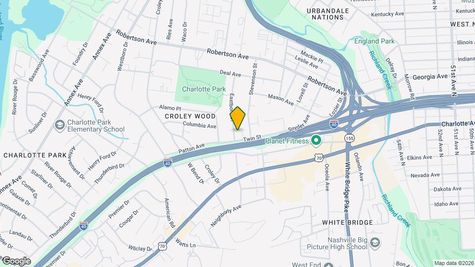 506 Eastboro Dr Map and Location Details