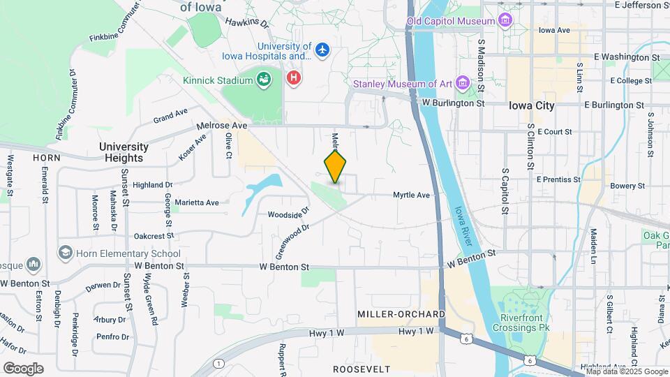 423 Melrose Ct Map and Location Details