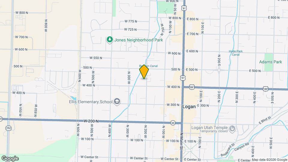 421 W 200 N Mapa y Detalles de la Ubicación