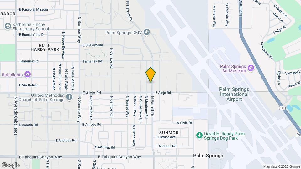 547 N Farrell Dr Map and Location Details