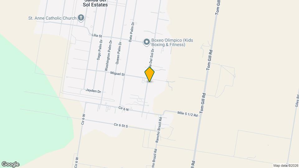 3705 Paola St Map and Location Details