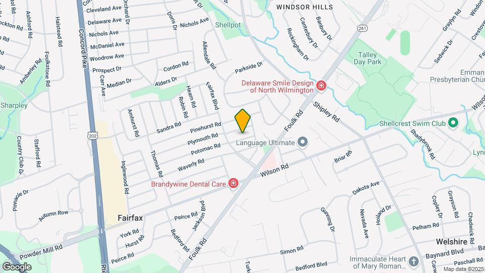 309 Potomac Rd Map and Location Details
