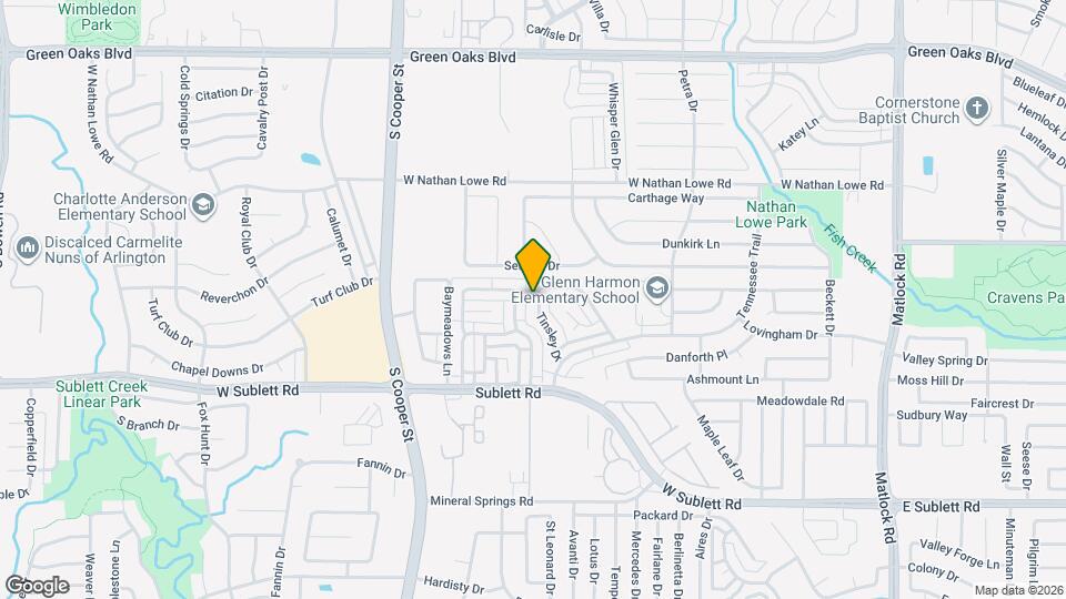 5816 Tinsley Dr Map and Location Details