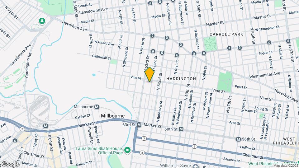 244 N Felton St Mapa y Detalles de la Ubicación