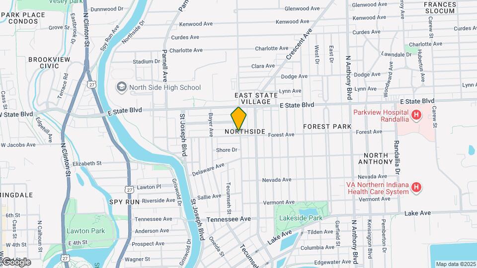 2103 Kentucky Ave Map and Location Details