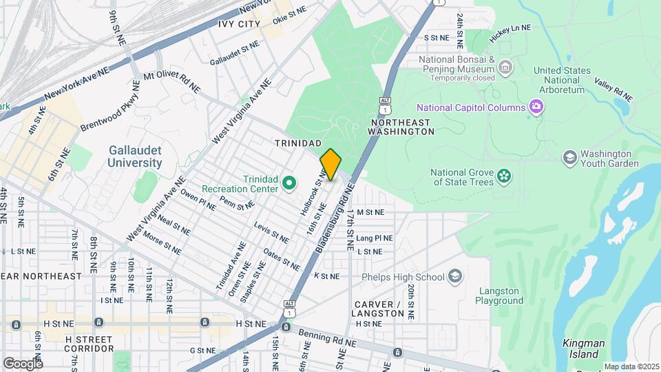 1248 16th St NE Map and Location Details