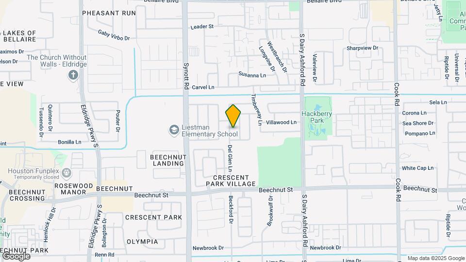 7711 Del Glen Ln Map and Location Details