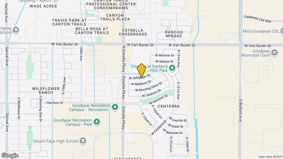 15373 W Jefferson St Map and Location Details