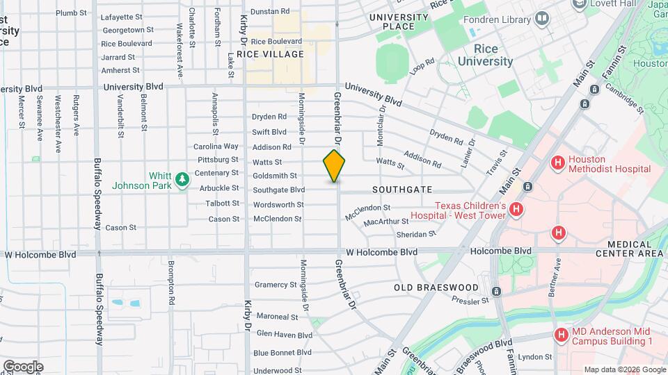 2304 Southgate Blvd Mapa y Detalles de la Ubicación