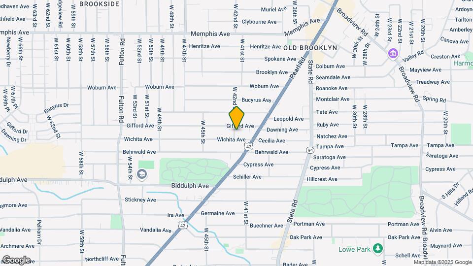 4519 W 42nd St Map and Location Details