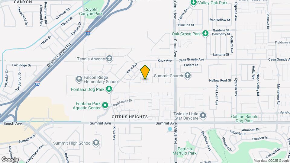 5428 Novara Ave Map and Location Details