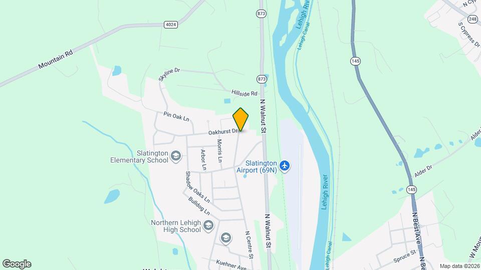 1170 Oakhurst Dr Map and Location Details