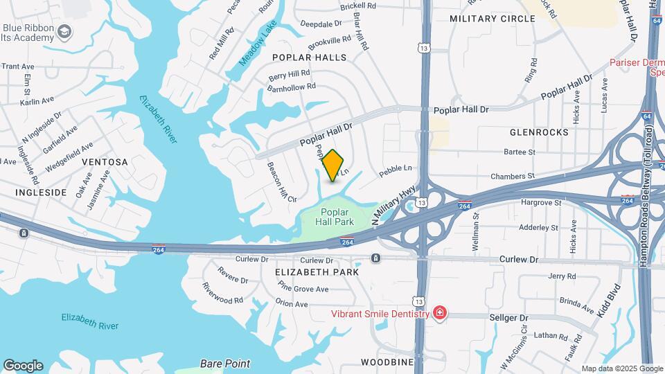 301 Pepper Mill Ct Map and Location Details