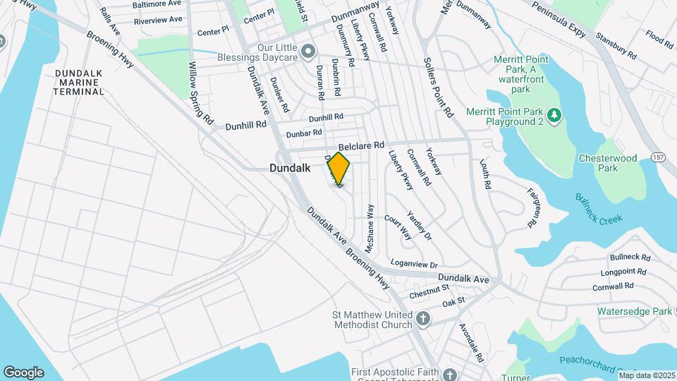 3446 Dunran Rd Map and Location Details