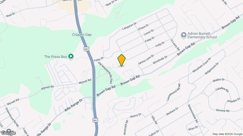 3912 Valley Creek Way Map and Location Details