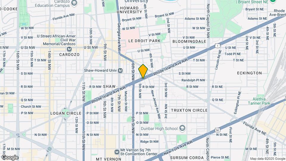 440 Rhode Island Ave NW-Unit -103 Map and Location Details