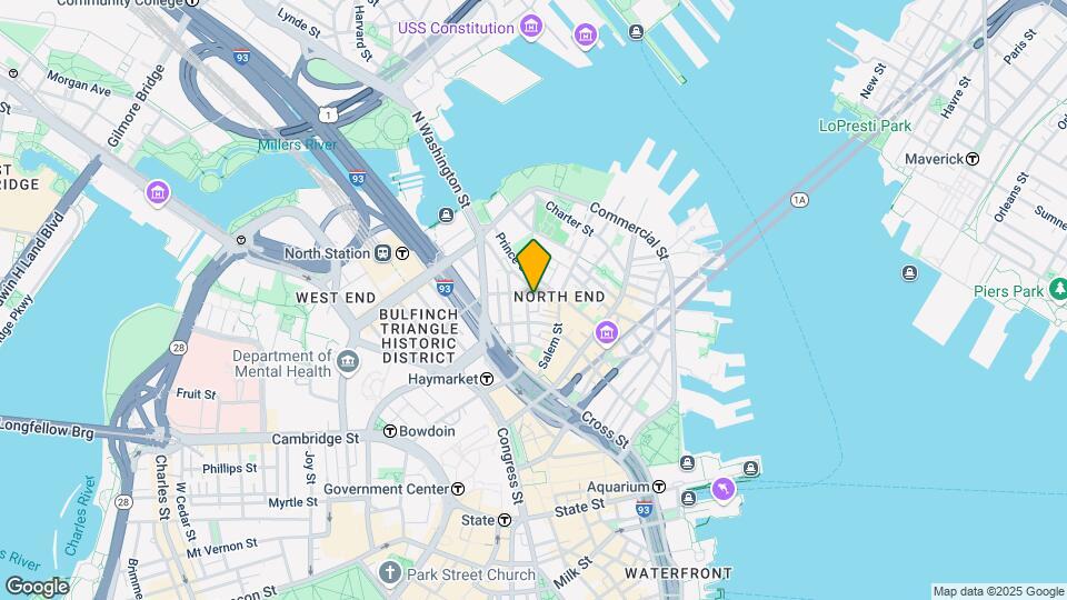 47 N Margin St, Unit APT3 Map and Location Details