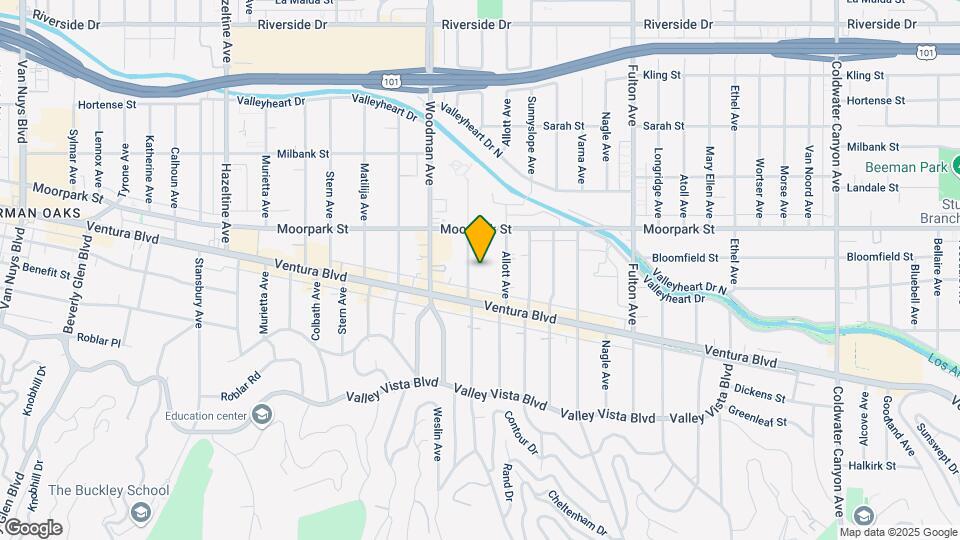 4336 Ventura Canyon Ave Mapa y Detalles de la Ubicación