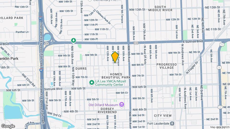 800 NW 11th Ave Map and Location Details