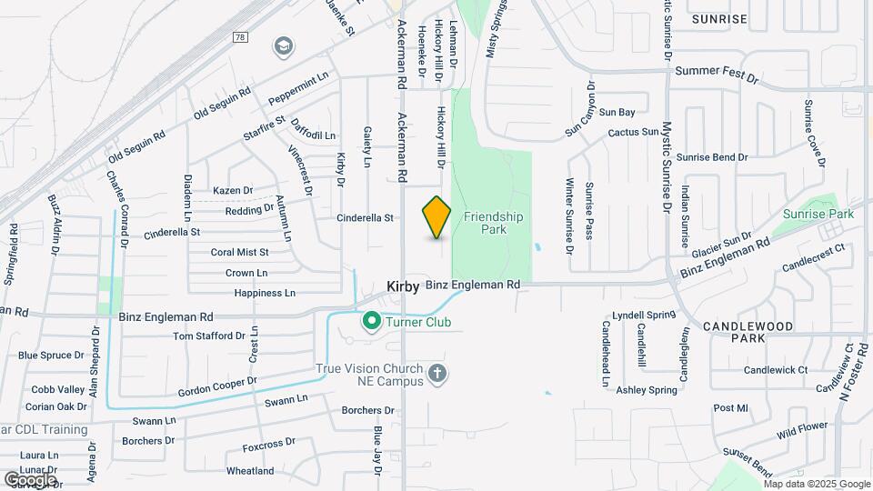 809 Hickory Hill Dr Map and Location Details