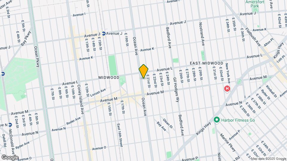 1719 Ocean Ave Mapa y Detalles de la Ubicación