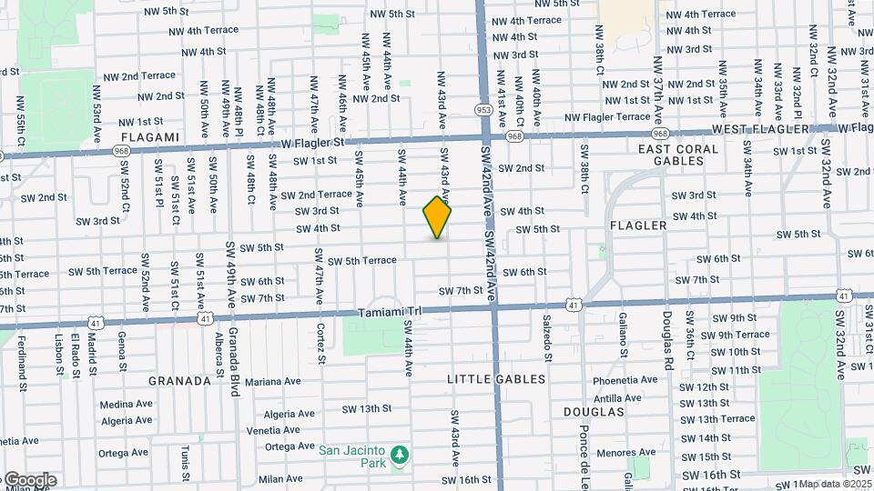 4320 SW 5th St Map and Location Details