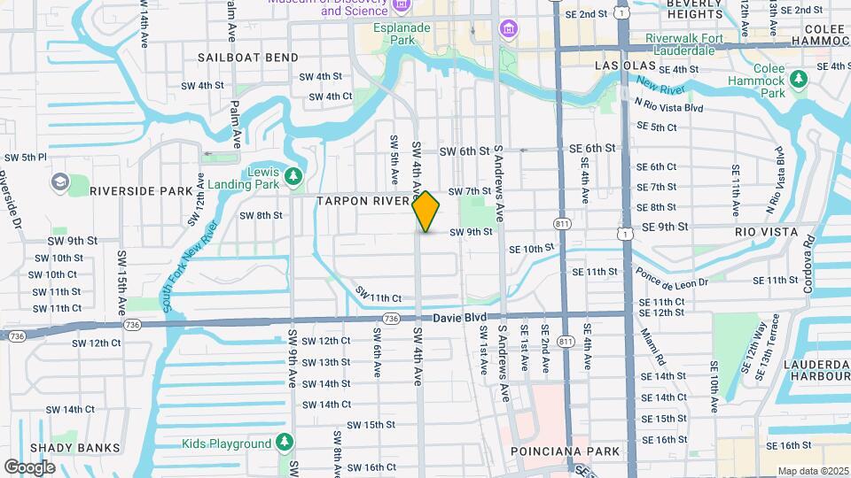 316 SW 9th St Map and Location Details