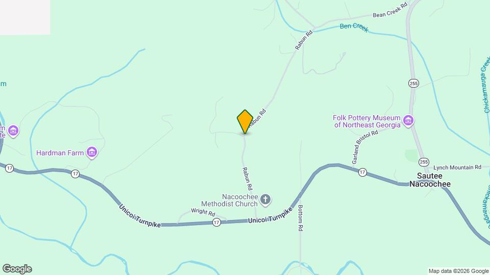 412 Rabun Rd Map and Location Details