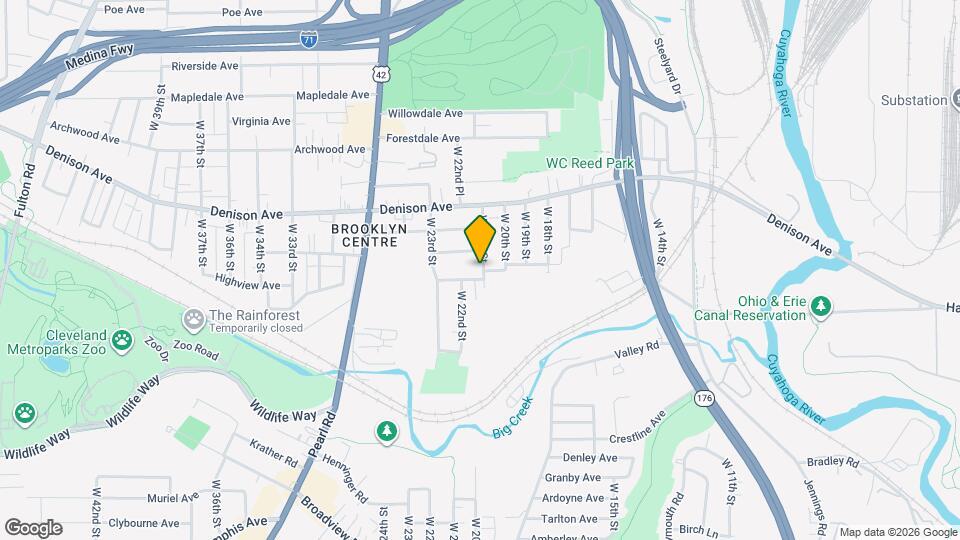 3914 W 21st St Map and Location Details