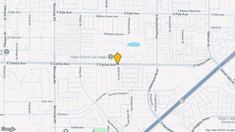 10516 Mojave Ridge Ct Map and Location Details