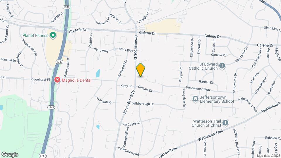 9000 Willowwood Way Map and Location Details