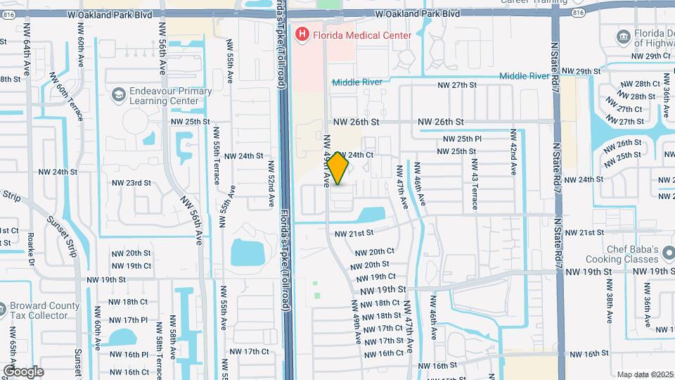 2271 NW 48th Terrace Map and Location Details
