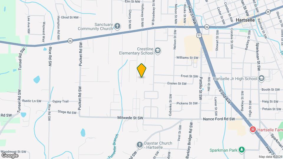 909 Cooper Ln SW Map and Location Details