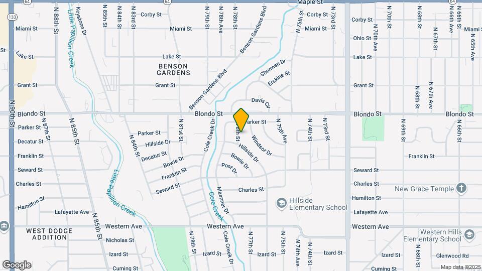 1817 N 78th St Map and Location Details
