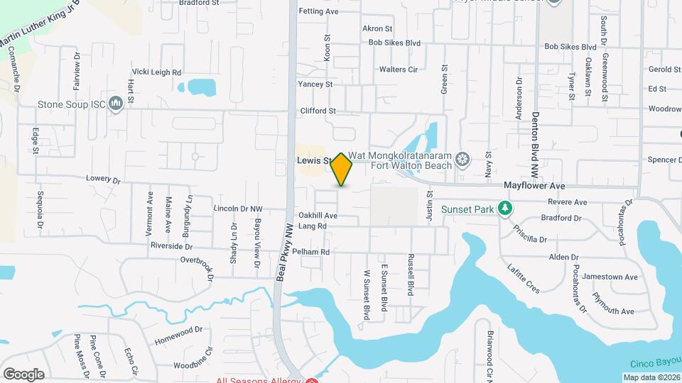 645 Jerrells Ave Map and Location Details