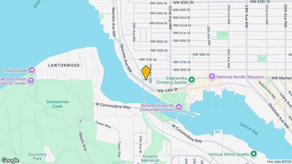 3411 NW Market St Map and Location Details