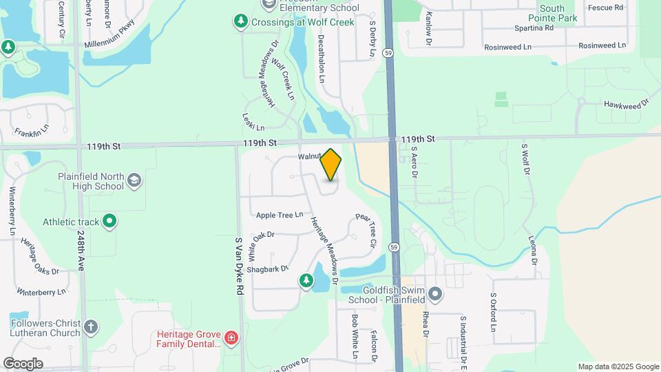 24107 Walnut Cir Map and Location Details