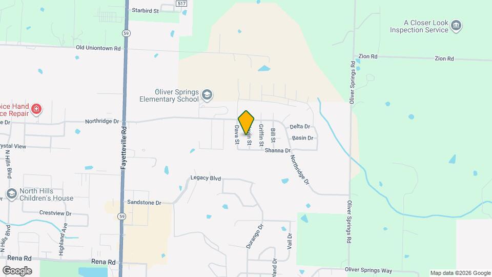 2507 Kevin St Map and Location Details