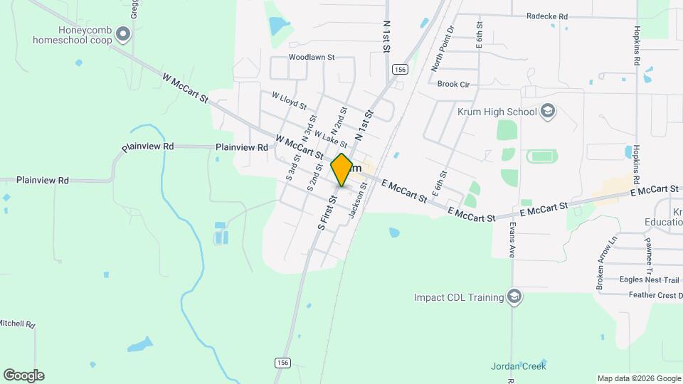 133 W Britton St Map and Location Details