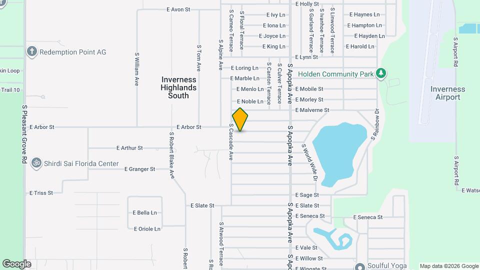 6034 E Peach St Map and Location Details