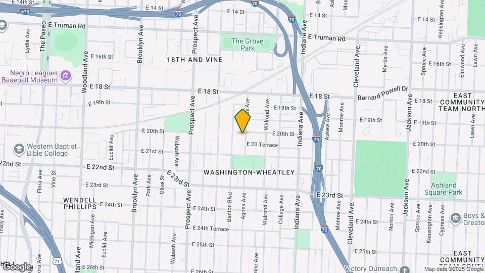 2006 Agnes Ave Map and Location Details