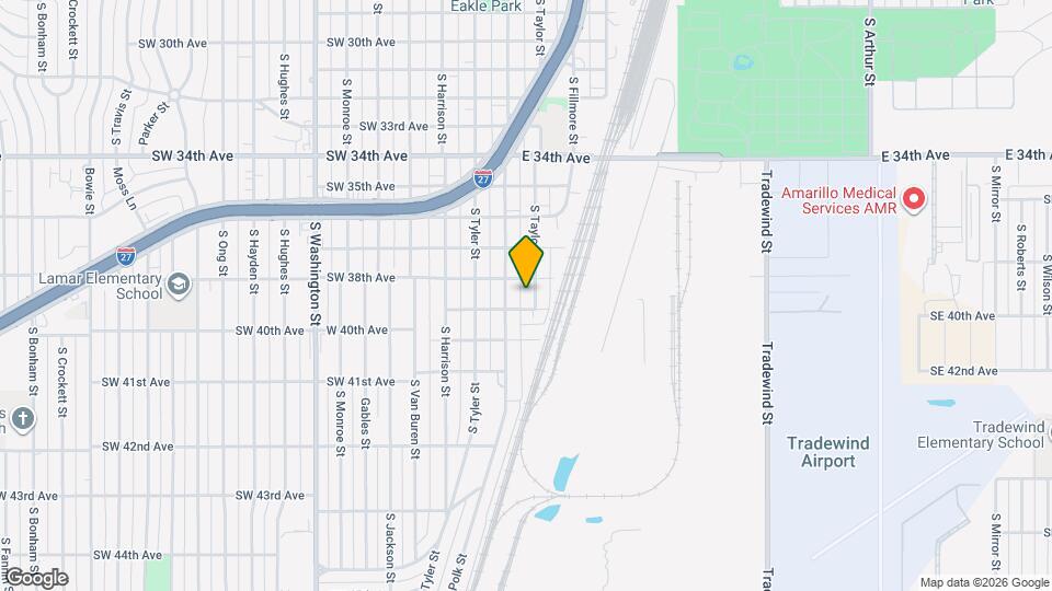 3806 S Taylor St Map and Location Details